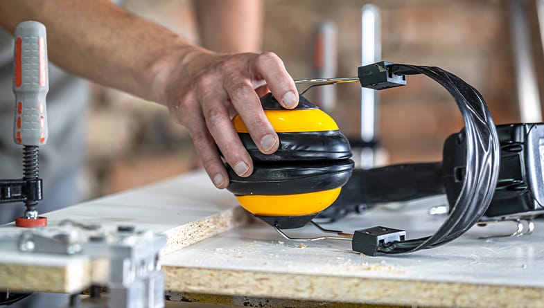 Achtergrond banner oorkappen