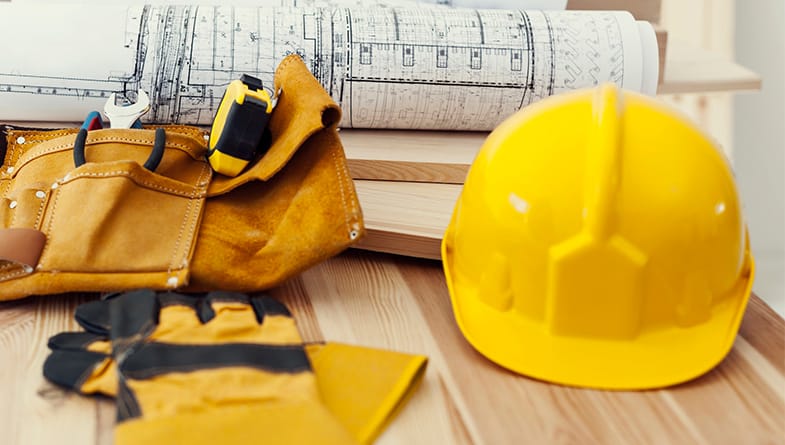 Achtergrond banner helm